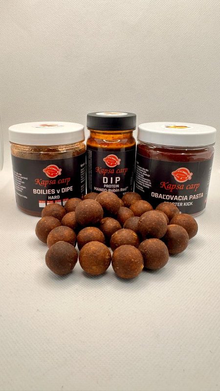 Boilies Witcher Mango Robin Red – korenistá a ovocná návnada pre kaprov