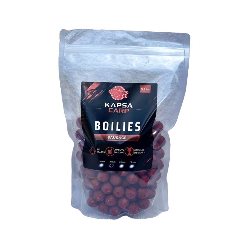 Rozpustné boilies Klobása (1kg) | Kapsa Carp