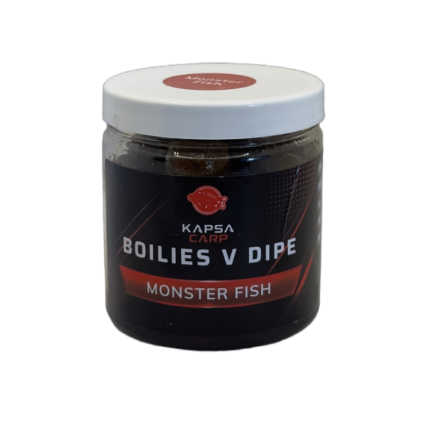 Boilies v dipe Monster fish